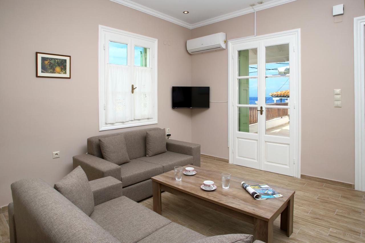 Lagadi Luxury Sea Side Appartamento Áyios Nikítas Esterno foto
